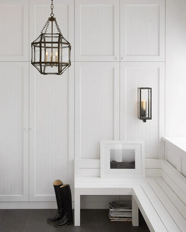 Morris taklampa antik zink Small Kundfavorit
