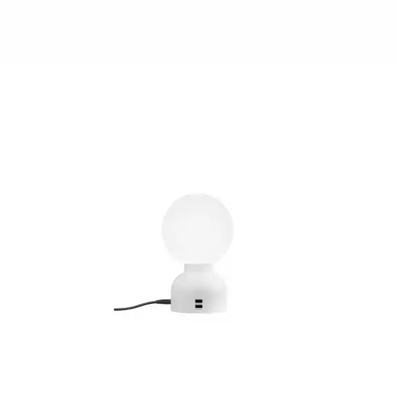 Begränsad tid Pluggie Bordslampa Vit