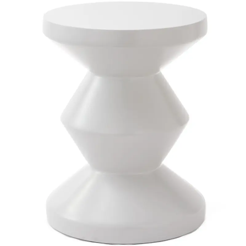 Zig Zag Outdoor Pall, Mattvit Premium