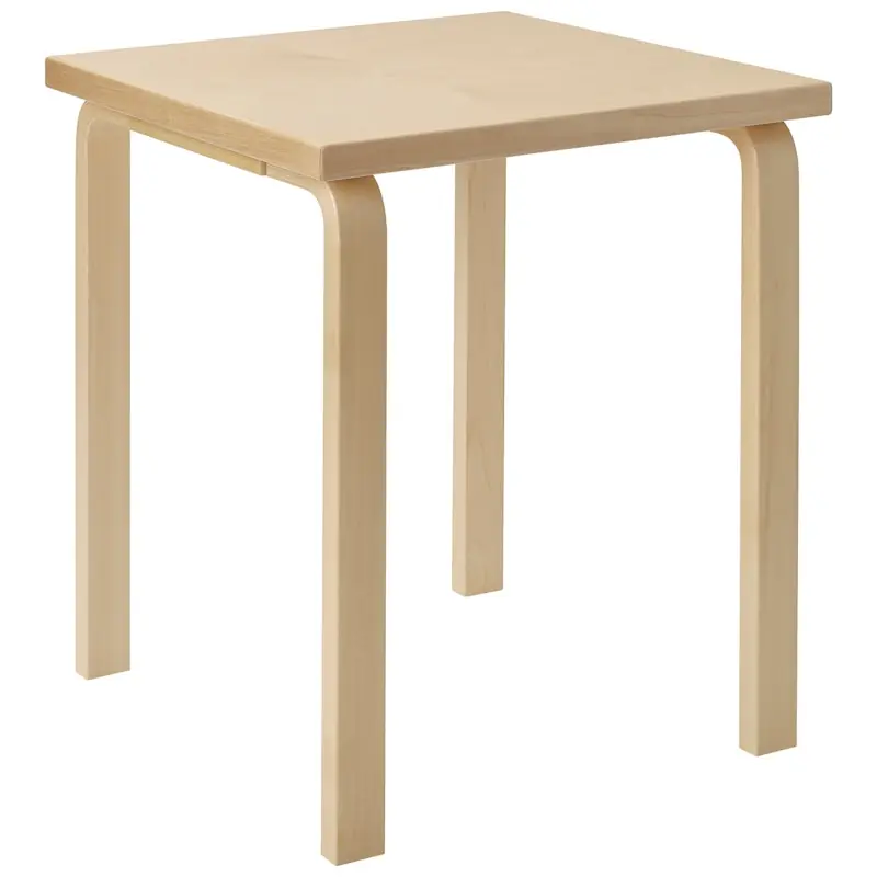 Aalto 80C Barnbord Kvadratisk 60x60 cm, Björk Köp online