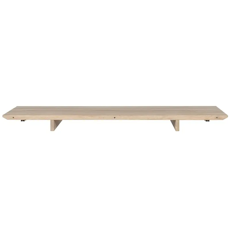 Begränsat antal Iläggsskiva Till Ida Bord 48x95 cm, Vitoljad Ek