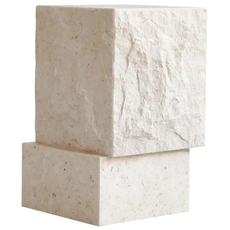 Nedsatt pris Temple Soffbord Kalksten, 32x33 cm
