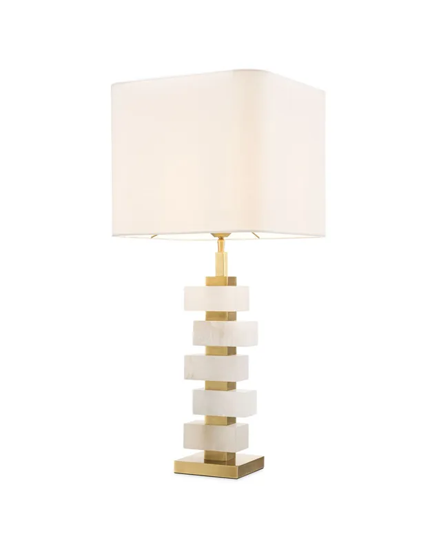 Outlet Amber bordslampa mässing