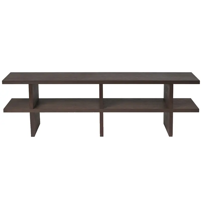 Kona Bänk 34x138 cm, Dark Stained Säker betalning