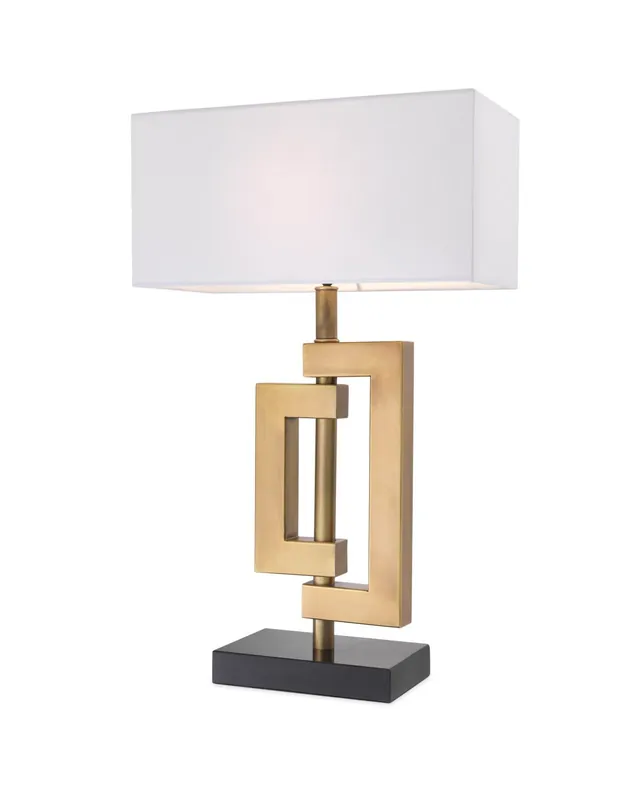 Rea Leroux bordslampa mässing