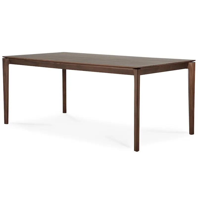 Bok Matbord Mörkbetsad Teak, 90x180 cm Lågt pris