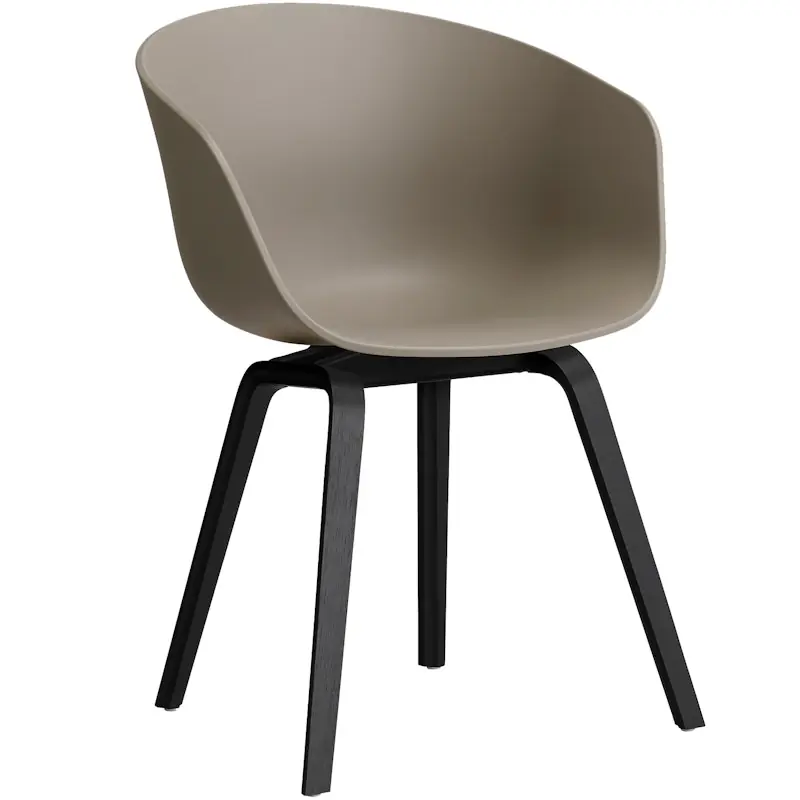 AAC 22 2.0 Karmstol, Svartlackad Ek / Khaki Nedsatt pris