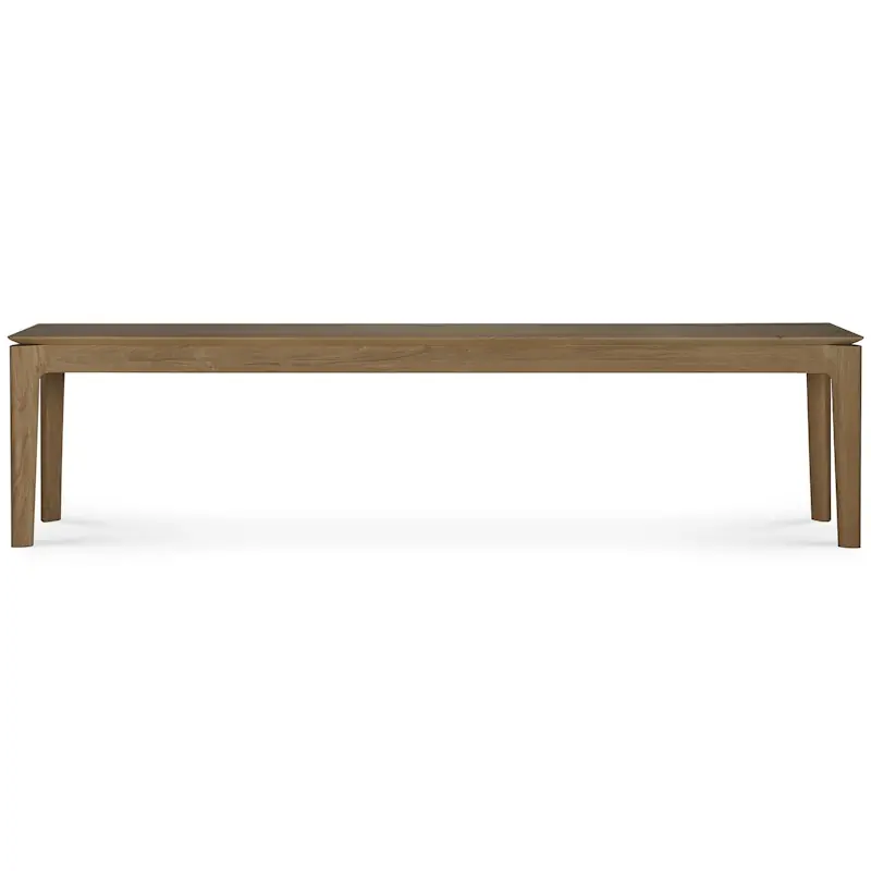 Populär Bok Bänk Teak, 35x186 cm