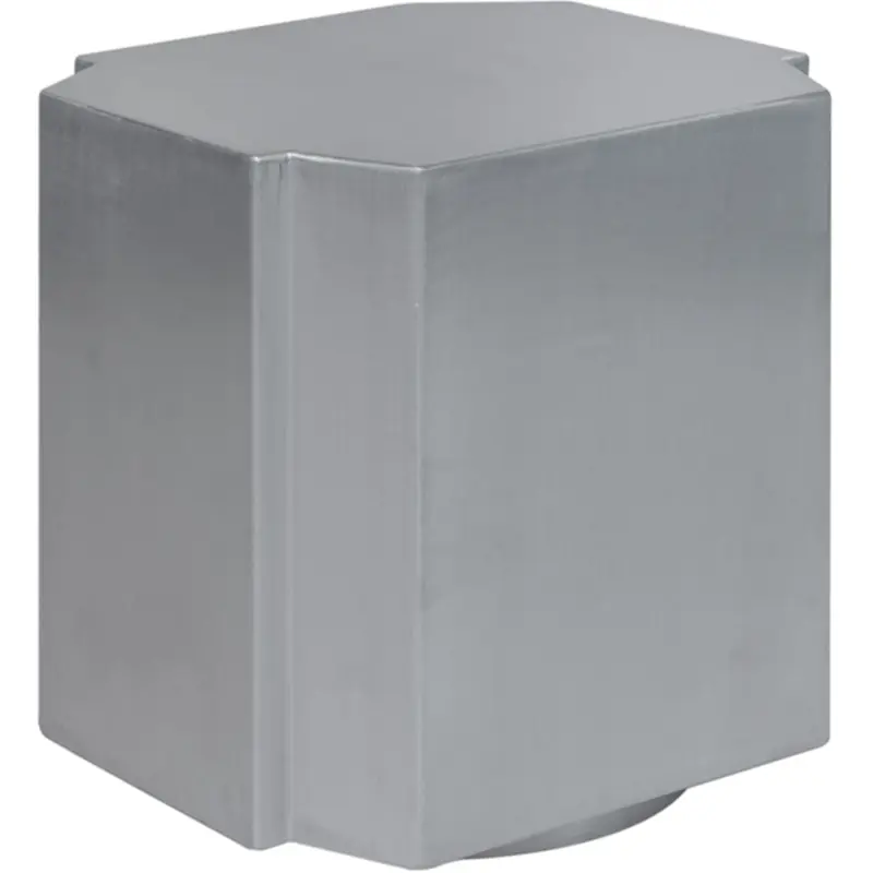 Funki Pall 01 40x46 cm, Borstad Aluminium Fynd