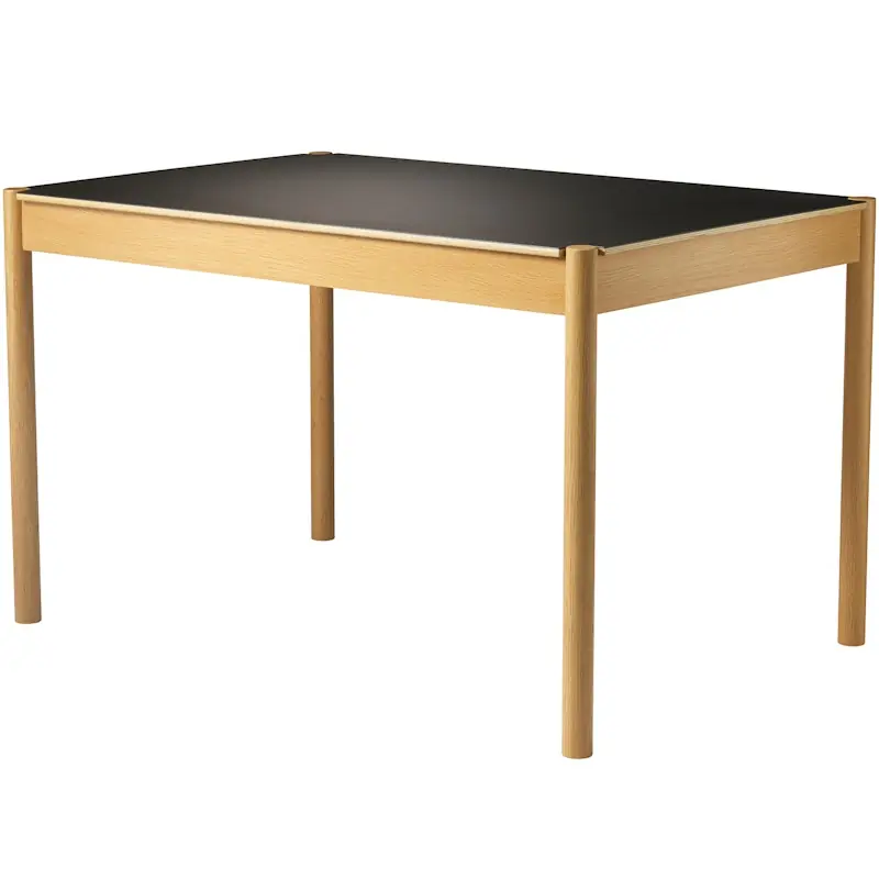 C44 Matbord Ek / Laminat, 80x120 cm I lager