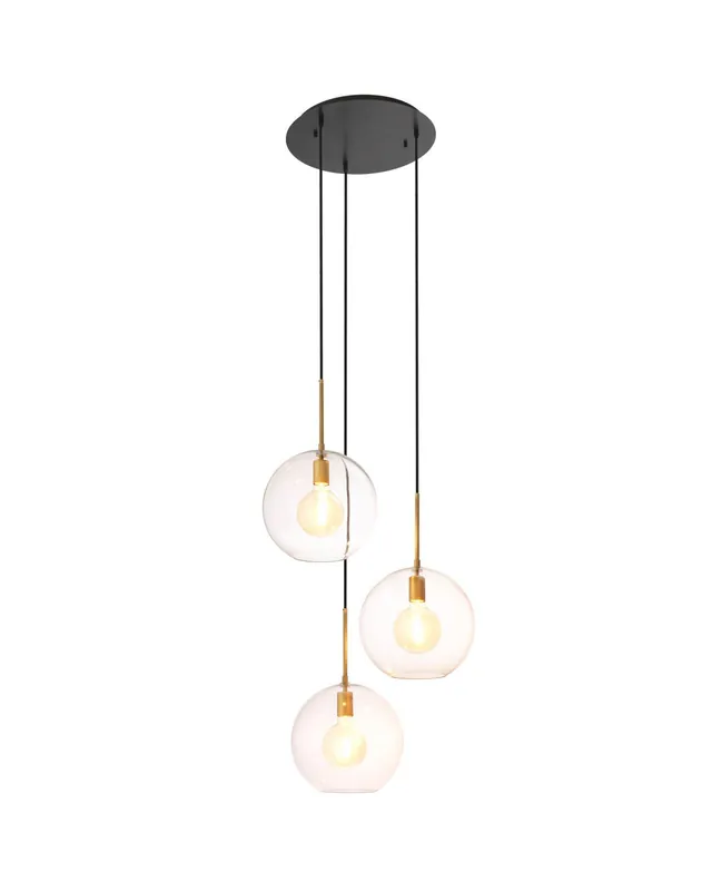 Tango 3 taklampa mässing OUTLET Begränsat antal