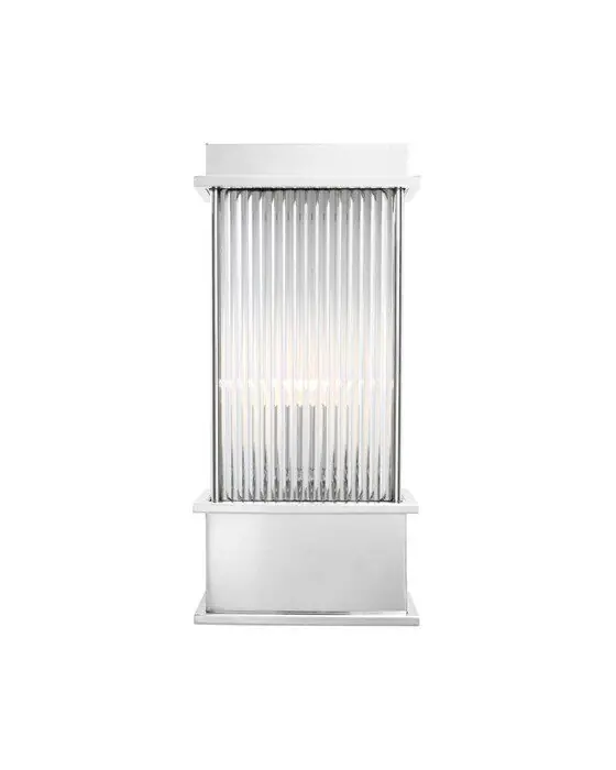 Jeremy vägglampa nickelfinish OUTLET Billigare