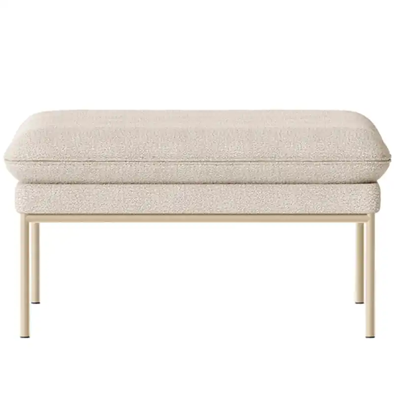 Kampanj Turn Boucle Sittpuff, Off-white/Kashmir