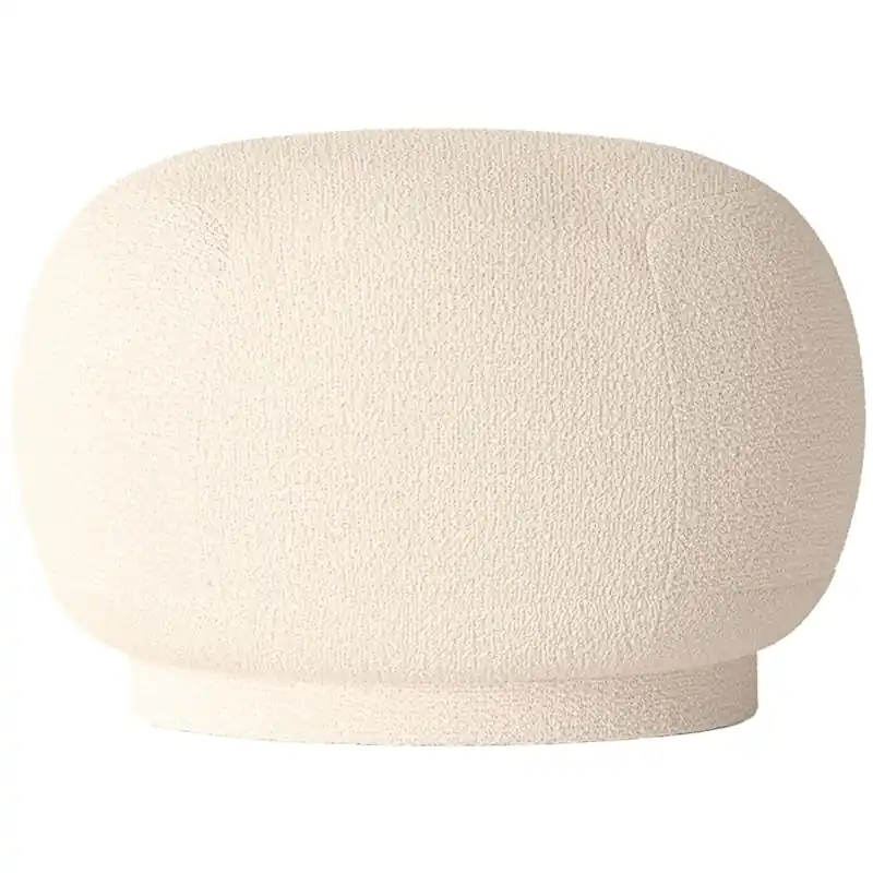 Rico Pouf Wool Boucle- Off-White Sittpuff Fri frakt