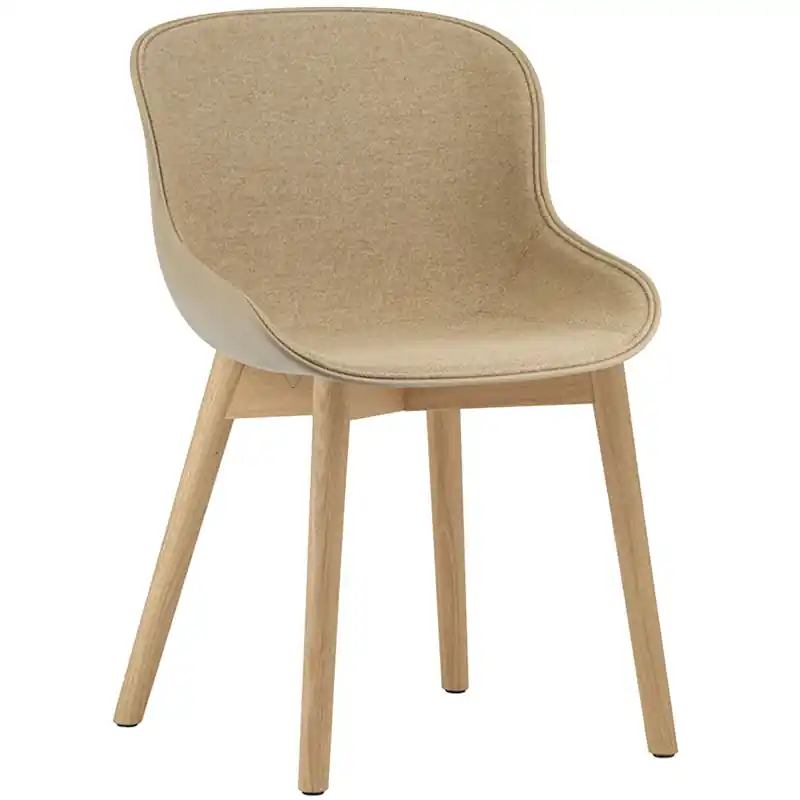 Hyg Stol, Klädd Framsida, Sand / Ek Begränsat erbjudande