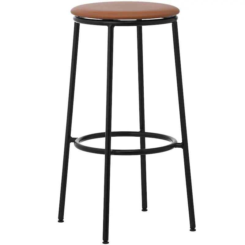 Circa Barstol 75 cm, Brunt Läder / Ultra leather 41574 Beställ nu