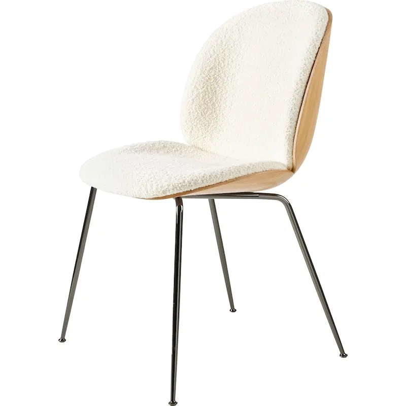 Beetle 3D Veneer Stol Ek/Krom, Karakorum 001 Beställ idag