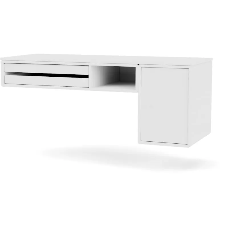 Köp online Bureau Vägghängt Skrivbord, New White