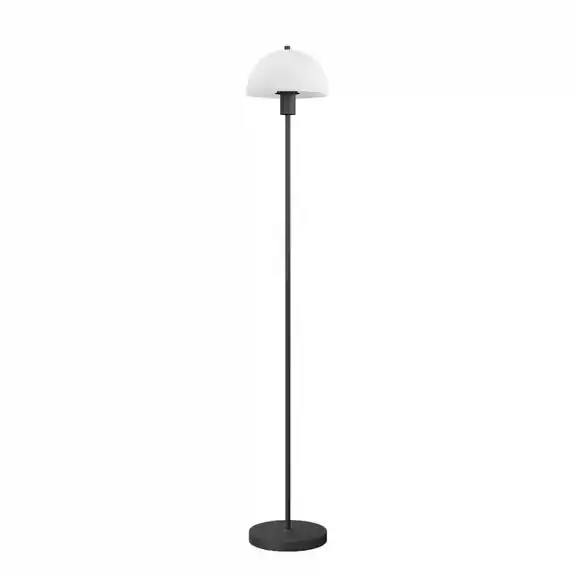 Vienda Golvlampa Svart/Opalglas Utförsäljning