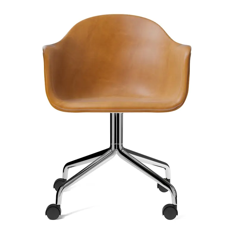 Harbour Stol Med Hjul, Polerad Aluminium / Dakar 0250 Nyhet