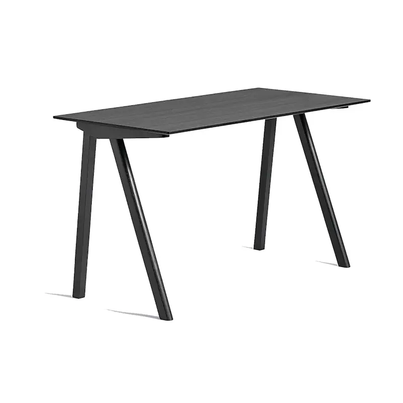 Beställ nu CPH 90 2.0 Skrivbord, Vattenbaserad Lackad Ek / Black Lacquered Oak