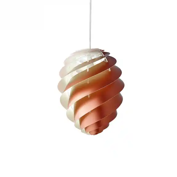 Begränsat antal Swirl 2 Pendel Medium Koppar