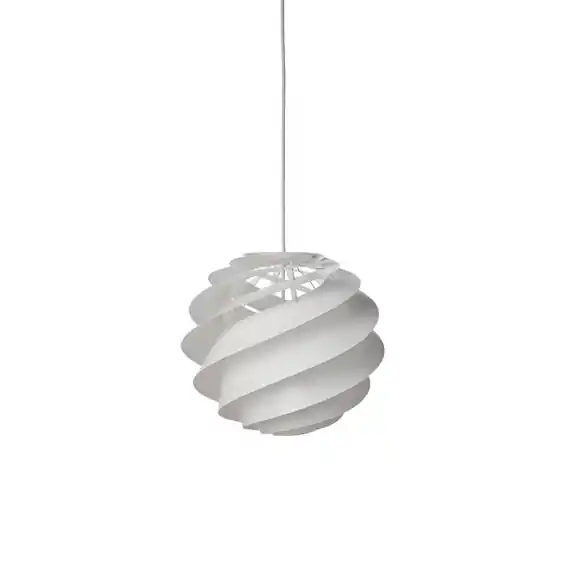 Swirl 3 Pendel Small Vit Rabatter