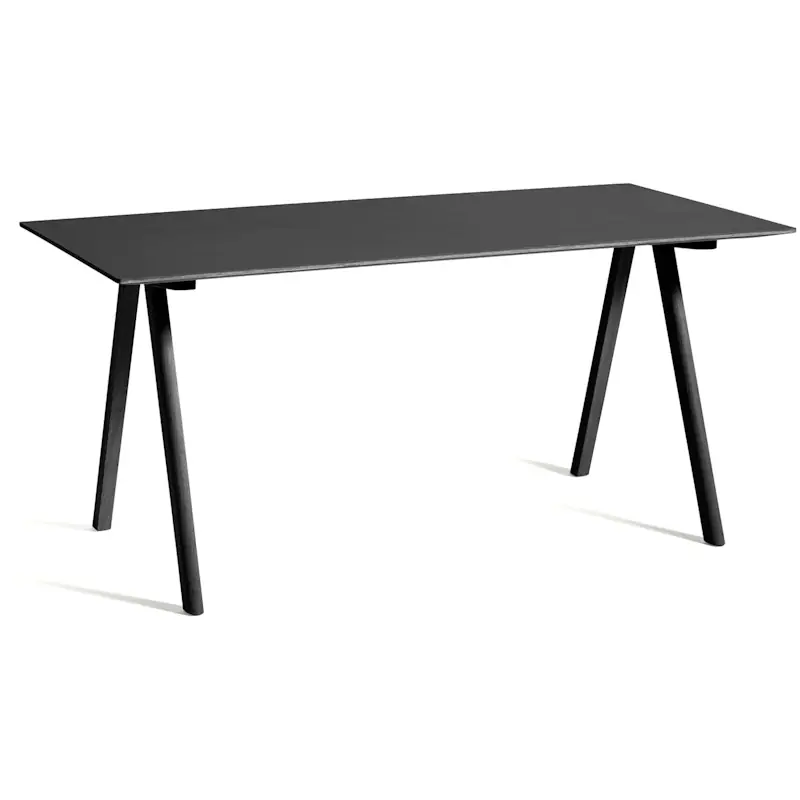CPH 10 2.0 Skrivbord, Vattenbaserad Lackad Ek / Svart Rabatt