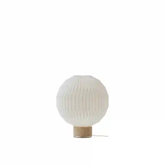Billigare Le Klint 375 Bordslampa Medium Light Oak/Brass