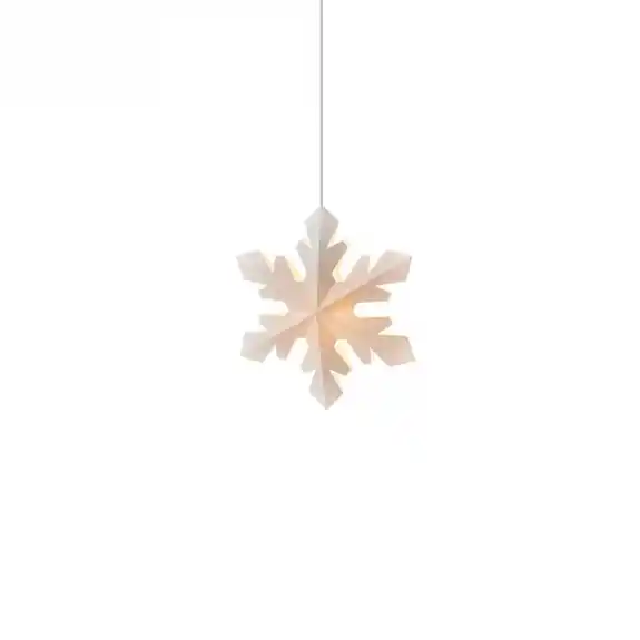 Beställ nu Snowflake Stjärna X-Small Vit