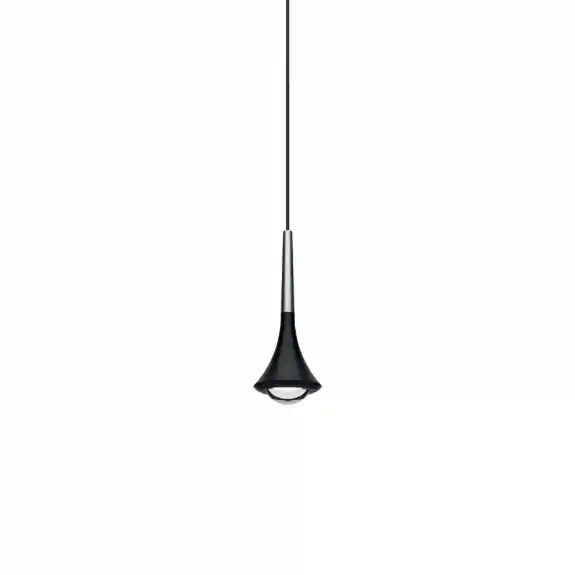 Sänkt pris Rain Pendel Matt Black/Brushed Chrome
