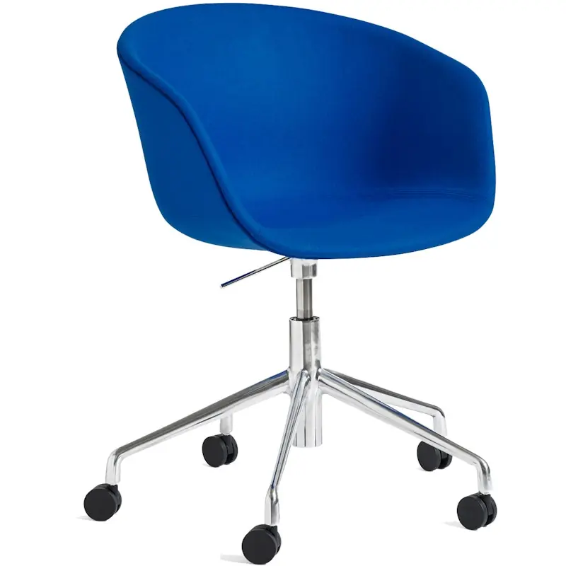 AAC53 Stol 5 star swivel, Aluminium / Divina Blue Lågt pris