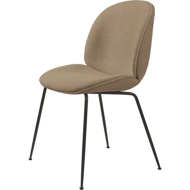 Beställ nu Beetle Stol Helklädd, Ben Svart,PG2, Li.Bouclé 003
