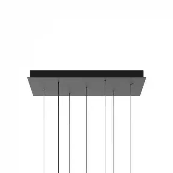 Rectangular Cluster System 07 Takkåpa 70x45cm Matt Black Sänkt pris