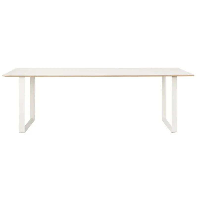 Sista chansen 70/70 Bord 85x170 cm, Laminat Vit / Vit