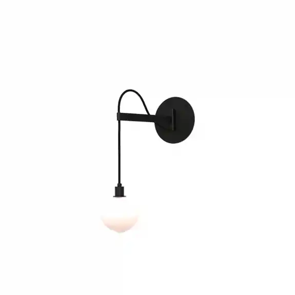 Drape Arm 1.09 Vägglampa 110mm Sphere Dark Oxidized/White Dipped Erbjudande