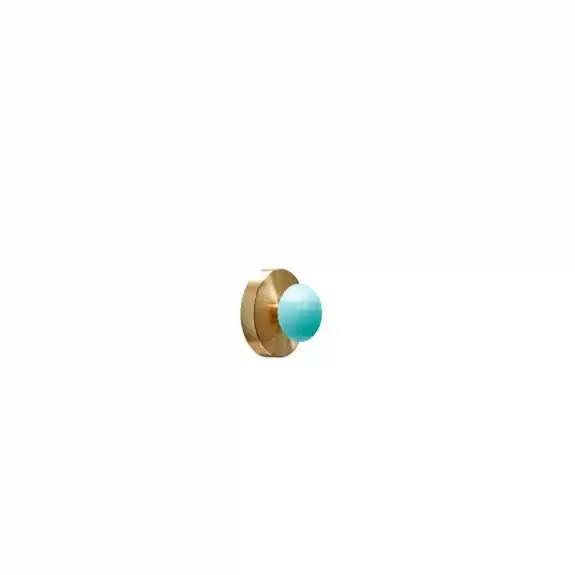 Endast denna vecka Dot 1X Taklampa/Vägglampa Brushed Brass/Celadon