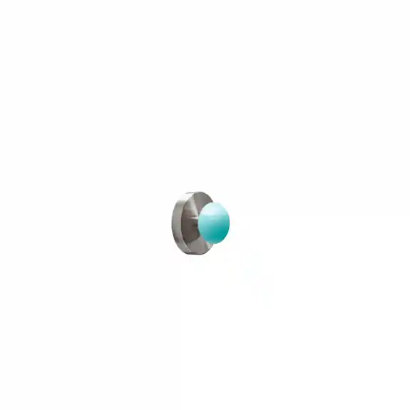 Dot 1X Taklampa/Vägglampa Brushed Nickel/Celadon Reapris