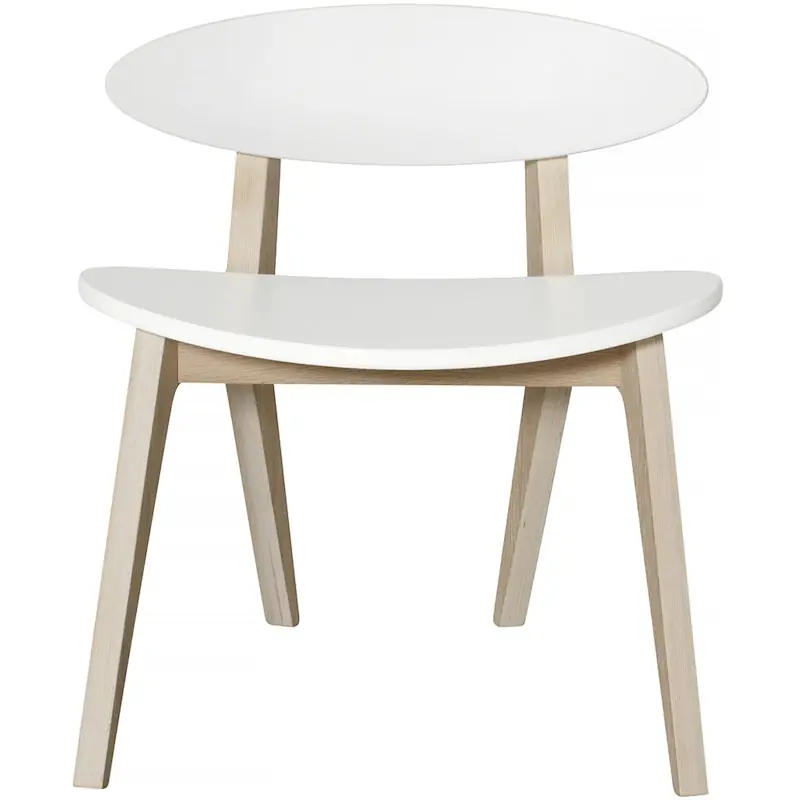 Fynd Wood Pingpongstol, Vit/Ek
