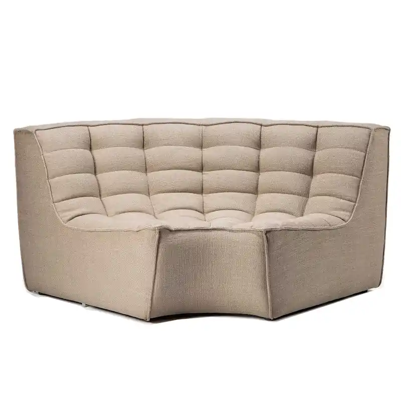 Sista chansen N701 Hörnsoffa runt hörn, Beige