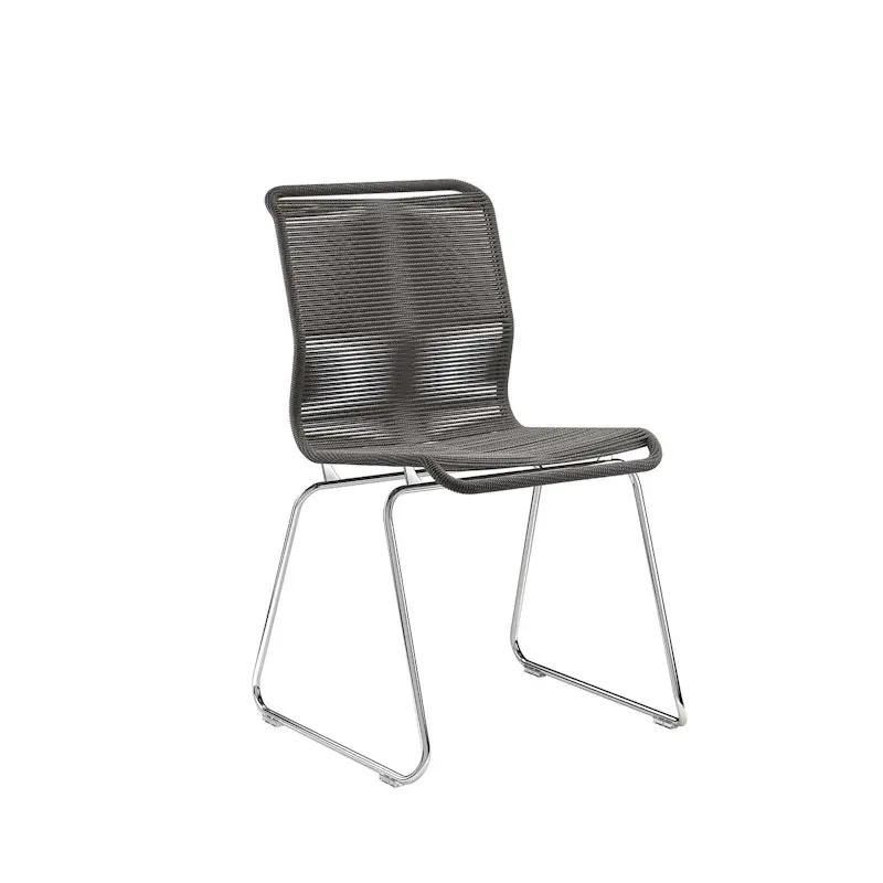 Panton One Stol, Svart Papper / Krom Trygg betalning