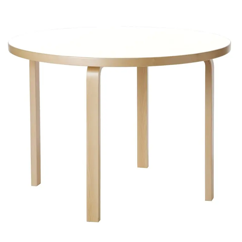 90A Bord 100 cm, Vit Laminat Bästa pris