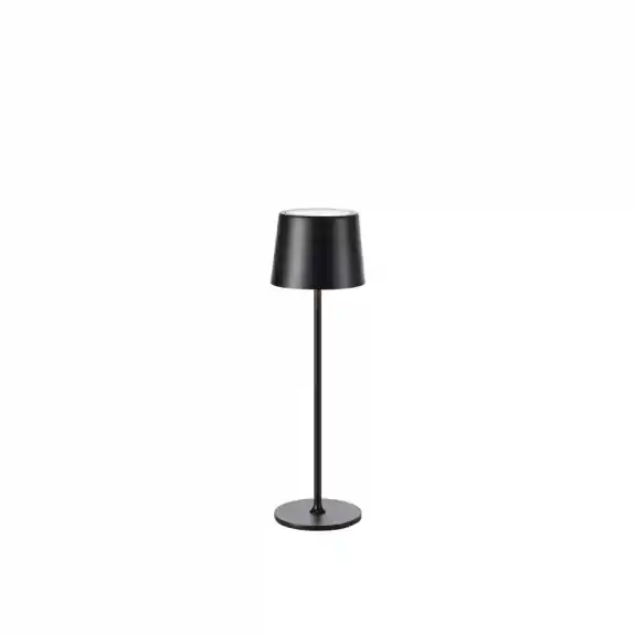 Fiore Portabel Bordslampa Mattsvart Begränsad tid