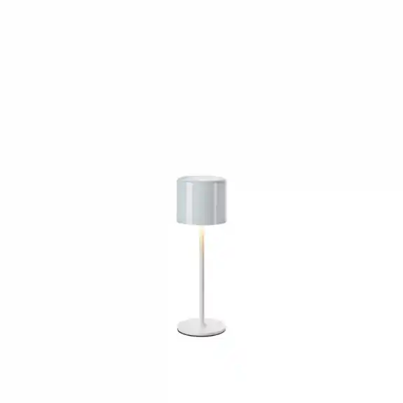 Bästa pris Filo Portabel Bordslampa Mattvit
