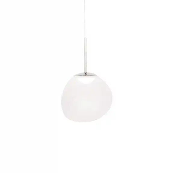 Trygg betalning Melt Mini LED Pendel Opalescent/Silver