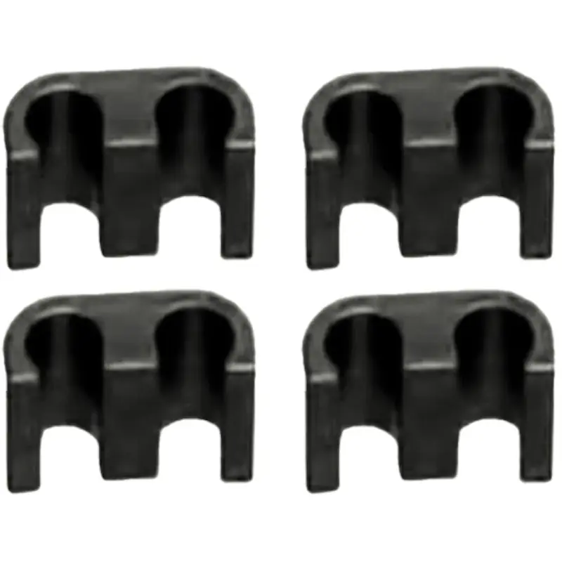 Säker betalning Panton Wire Monteringsclips 4-pack, Svart