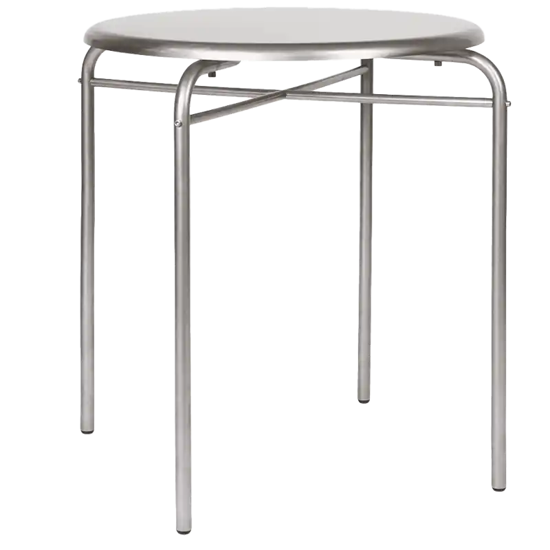 Petit Rond Bord Rostfritt Stål, Ø65 cm Nyhet
