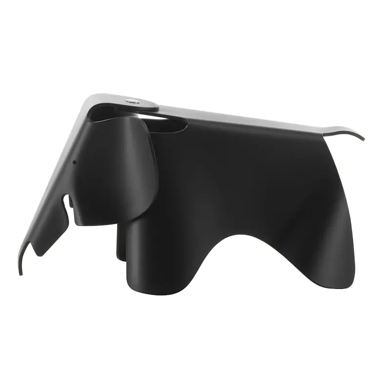 Begränsad tid Eames Elephant Pall Liten, Deep Black