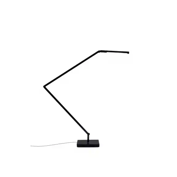 Nedsatt pris Untitled Linear Bordslampa Black Med Bordsfot