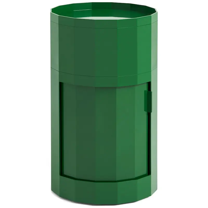 Facet Skåp Hög, Spinach Green Rea